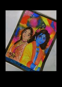 Shree Radha Krishna Painting / Drawing