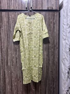 Green Kurta Set