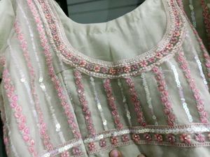 Elegant Ethnic Gown with Dupatta