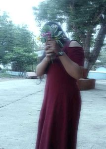 Elegant Maroon Dress
