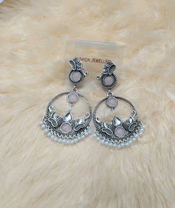 Elephant Charm Drop Earrings