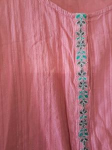 Pink Cotton Kurti