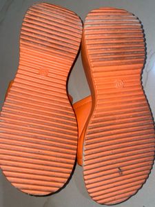 Orange Platform Slides