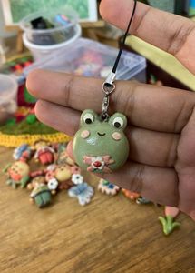 Frog and duck Charms