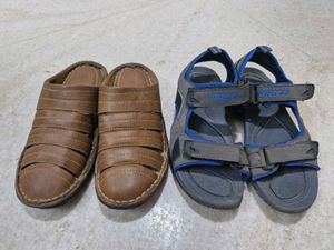 Men's Casual Sandal & Slipper Combo