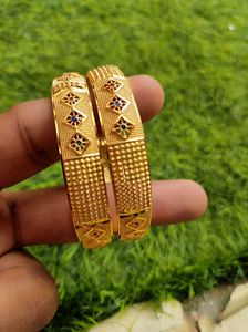 Gold Plated Bangle Set
