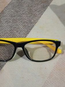 Stylish Yellow Frame Glasses