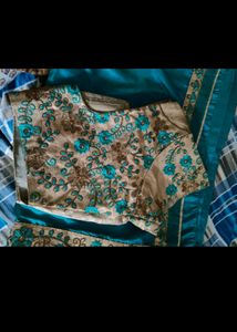 Saree With Designer Blouse