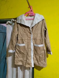 Tan Warm Fleece Jacket