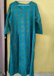 Comfortable Green Checked Nightdress 36-44