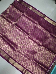 Pure Kanchi Pattu Saree With Blouse