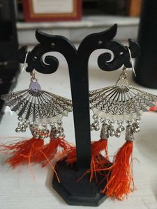 Fan Tassel Earrings