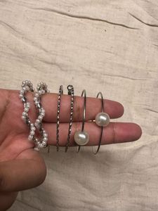 Pearl Hoop Earrings 🥰