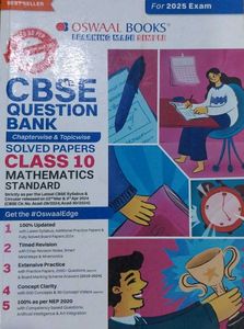 CBSE Class 10 Mathematics (Standard) Question Bank