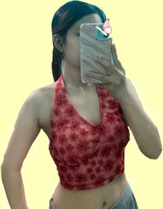 Floral Halter Top