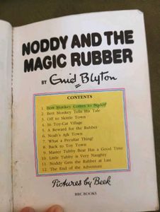 Enid Blyton Noddy And The Magic Rubber