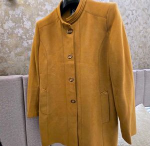 Elegant Mustard Coat