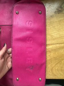 Bright Pink Tote Bag