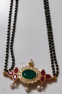 Black beads