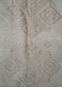 V Neck Woollen Kurta For Women