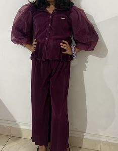 Stylish Purple Kids' Outfit