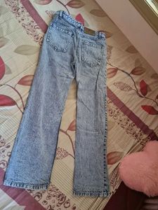 Trendy Wide Leg Jeans