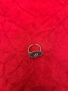 Oxidized Silver Ring