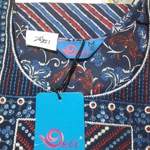 Devi Rasdhika Floral Print Kurti Set