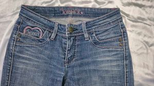 Low Waist Barbie Bootcut Jeans