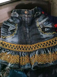 Denim Skirt