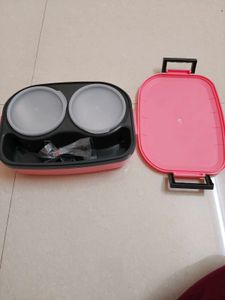 Lunch Box with Stainless Steel Bowls