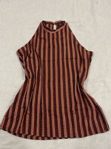 Halter neck Tunic Top