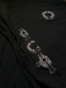 CHROME OF HEARTS BLACK FULL SLEEVES T-SHIRT