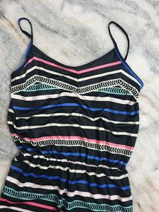 🍭Striped Sleeveless Jumpsuit