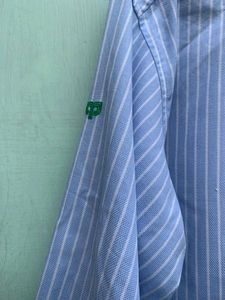 premium Striped Blue Shirt