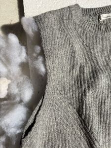 Gray Knit Vest (Free Shipping)