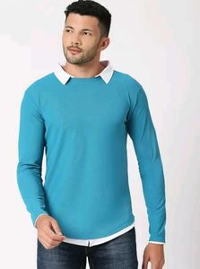 Round Neck Collar Tshirt