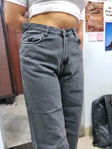 Grey Denim Jeans
