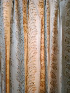 3 Full Door Length Curtains