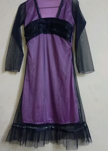 Lavender Midi Dress