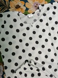 Polka Dot Pajama Set