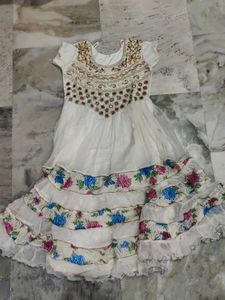 Girls&#39; White Dress