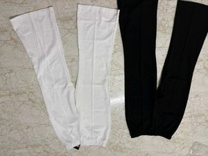 Black &amp; White Flare Pants