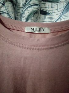 Cute Pink Sweatshirt with Stripes