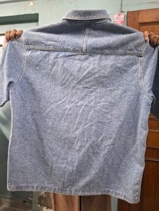 OVER SIZE WINTER XXL DENIM SHIRT