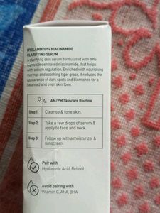 MyGlamm 10% Niacinamide Clarifying Serum