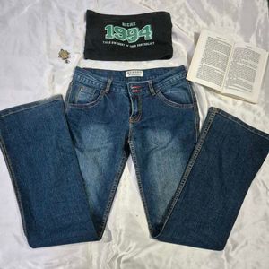 Low Waist Bootcut Denim Y2K