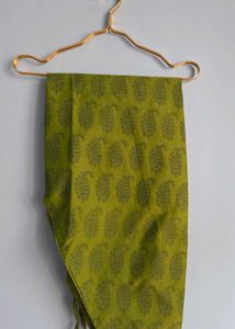 2pc Woven Green Blue Salwar Kurta Set 40&#34;