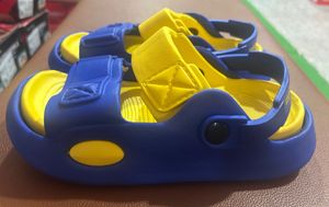 Kids Blue &amp; Yellow Sandals