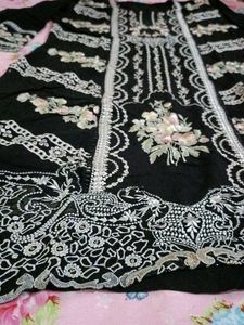 Kurta Pent Dupatta Black Pakistani 🥰